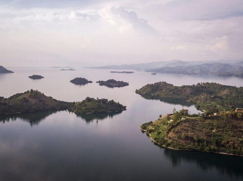 Paysage des lacs du Rwanda
