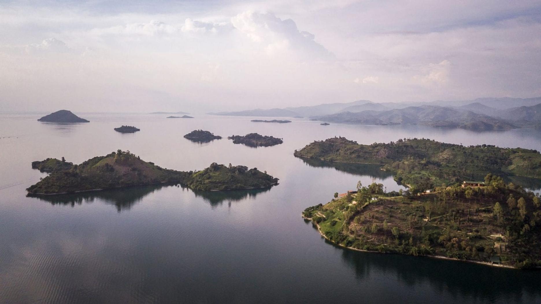 Paysage des lacs du Rwanda